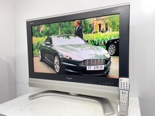 SHARPシャープア/AQUOSクオス/32型液晶テレビ/LC-32BD1/2006年製/32インチ/動作確認済み/HDMI端子/モニターDsub15端子/新生活/学生/単身/一人暮らし/モニター/映画/スポーツ/ライブ/福岡市/糸島市/直接引取り/自社便配送可能/お買い替え対応/古い家電引取り可能/映像/画像/ドラマ/ゲーム/アニメ