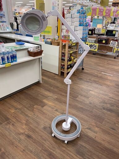 ★値下げ★LEDフロアスタンド拡大鏡　フロアスタンド