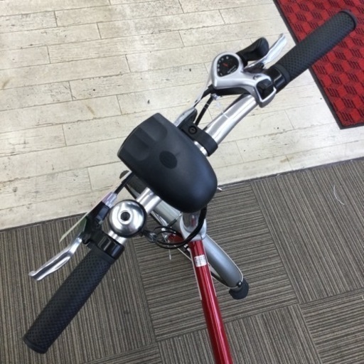 4/21 【✨軽量アルミフレーム‼️✨】定価¥43,780 DAHON metro D6 20インチ 折りたたみ自転車 レッド 6段変