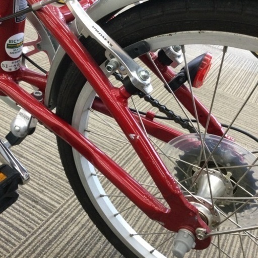4/21 【✨軽量アルミフレーム‼️✨】定価¥43,780 DAHON metro D6 20インチ 折りたたみ自転車 レッド 6段変