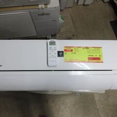 K03226　シャープ　中古エアコン　主に6畳用　冷2.2kw／暖2.5kw