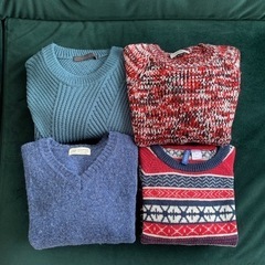 メンズ ニット 4点セット