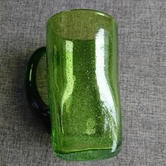ハンドメイド 琉球グラス ビールジョッキの画像