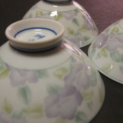 萬古焼　瑞山　茶碗　3客の画像