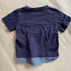 ネイビー　Tシャツ80の画像