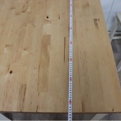 IKEA テーブル＋椅子2脚の画像