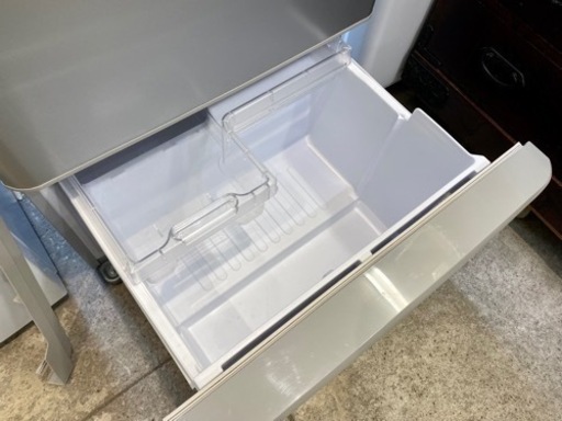 SHARP 2019年製 350L どっちもドア 冷蔵庫 3ドア 中古 家電