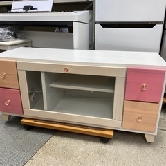 おしゃれ かわいい ローボード テレビ台 幅 100㎝ 中古 家具 