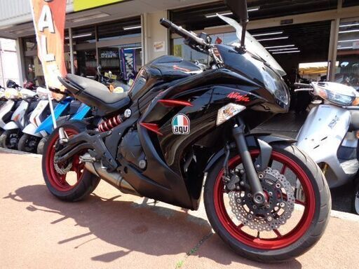 NO.4254　Ｎｉｎｊａ４００（ニンジャ）　水冷４サイクル２気筒エンジン　フューエルインジェクション　リヤフェンダーレス　ブラック　☆彡