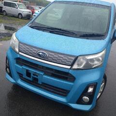 　LA100F 後期ステラカスタム　カスタムR　綺麗なブルー　平成25年の画像