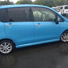 　LA100F 後期ステラカスタム　カスタムR　綺麗なブルー　平成25年の画像