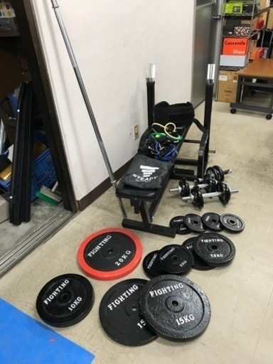 取引場所　南観音　V2204-542 ファイティングロード コアブレード ベンチプレスセット