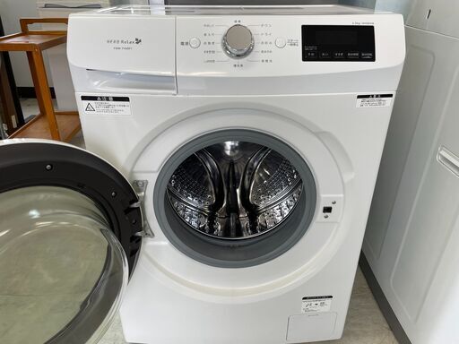 洗濯機の分解クリーニング行っています！配送設置込み！ヤマダ電機ハーブリラックス6.0Kドラム式洗濯機（乾燥機能なし）　2018年製　分解クリーニング済み！！