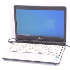 中古良品 日本製 13インチ ノートパソコン 富士通 FUJITSU S761/D Wi-Fi有 Celeron セレロン 4GB 無線 Windows10 Office済 即使用可 