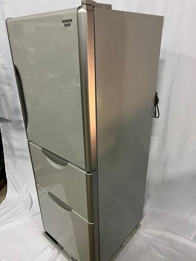 HITACHI 3ドア ノンフロン冷凍冷蔵庫 265L2013年製 R-S270DMV