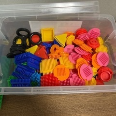 ブロック　ペタペタブロックの画像