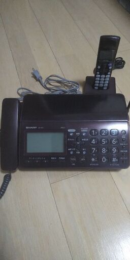 SHARP UX-610  FAX付き留守番電話機 子機1台