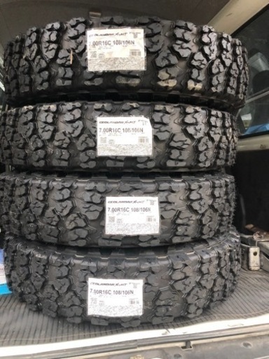 新品ジムニータイヤ　7.00R16 問い合わせ中