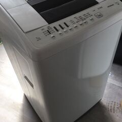 Y　美品【2021年製】 日立 HITACHI NW-70F 7.0kg 全自動電気洗濯機　
