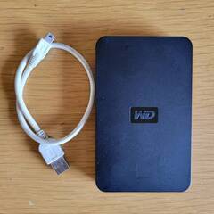 USB 2.0接続 ポータブルハードディスク 500GB WD ...