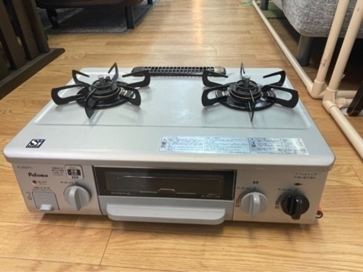 【リサイクルサービス八光　田上店　安心の1か月保証　配達・設置OK】パロマ Paloma IC-330SF-L-LP [ガステーブル LPガス用 左強火タイプ]