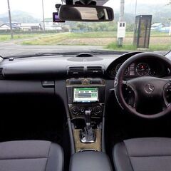 ロング車検R6年1月迄【C230-アバンギャルド】無事故・実走保証8.6万キロ・Hレザーシート・ドラレコ・ストラーダナビ・Cセンサー…相談の画像