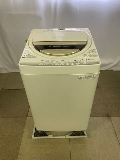 (売約済み)TOSHIBA 6㎏ 浸透力×洗浄力　パワフル浸透洗浄2015年製 洗濯機 AW-6G2
