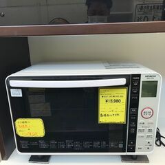 3ヶ月保証付き！！　日立　ヒタチ　オーブンレンジ　MRO-VF6　2020年製　動作チェック　クリーニング済