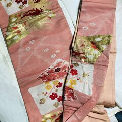 袋帯　難アリ　リメイク　着付け練習用　和服　着物