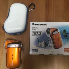 海で撮影できる防水ビデオカメラ Panasonic HX-WA2