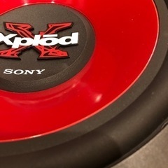 スピーカーSONY サブウーファー25cmの画像