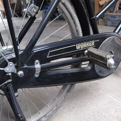 宮田 MIYATA WORKER 　ワーカー 　アンティーク自転車  26インチ 昭和レトロの画像