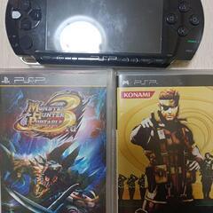 PSP、モンハン3rd、METAL GEAR