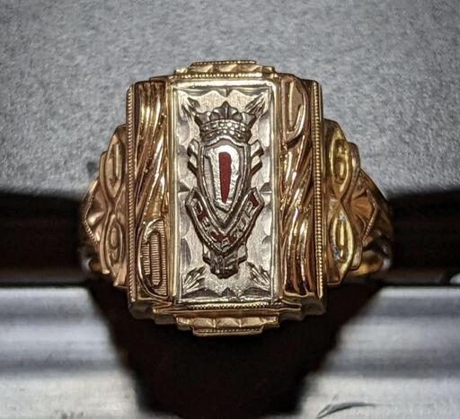 交渉成立》1964年 カレッジリング 10K 27号