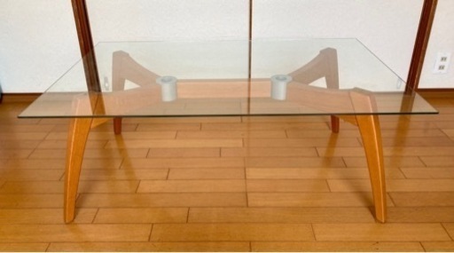 calligaris カリガリス　ガラステーブル　リビングテーブル　ローテーブル