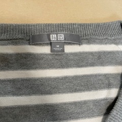 UNIQLO セーター　ボーダー　7部袖の画像