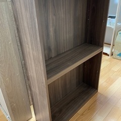 【決まりました】本棚 木目