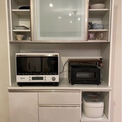 【美品】ニトリ食器棚の画像