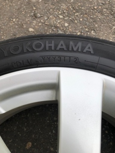 取引終了　アクア　純正ホイール