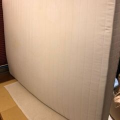 [無料]IKEA　ダブルベッド　マットレス