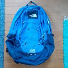 THE NORTH FACE リュック　青　使用感色褪せ若干あり...