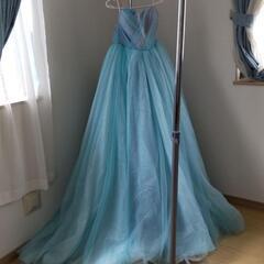 カラードレス パニエつき