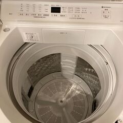 全自動洗濯機 NA-FA80H7　パナソニック　2020年製の画像