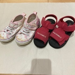 女の子　15cm  靴　サンダル
