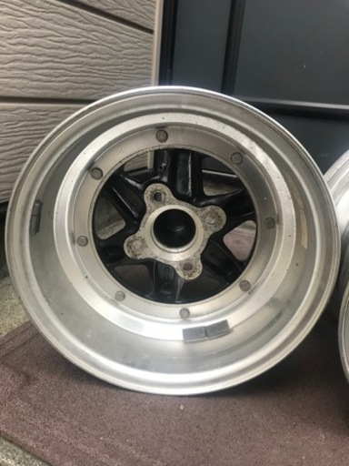 ロンシャン　XR4  14×7.5j -7  4穴　pcd114.3  ハブ径70ミリ　スピードスター　アルミホイール　14インチ　2本