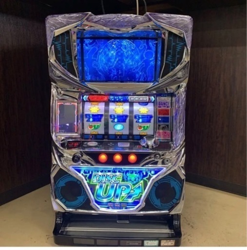 ディスクアップ　ブルーパネル　コイン不要機 実機 DISC UP ブルーパネル コイン不要機付