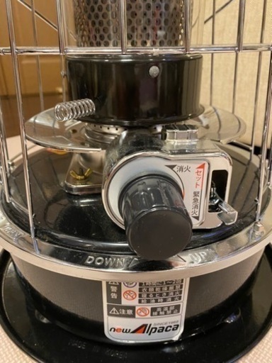 ニューアルパカストーブ　TS-77JS-C ブラック　専用ケース