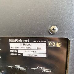 ★306 Roland ローランド 電子ピアノ 2003年製【リサイクルマート鹿児島宇宿店】の画像