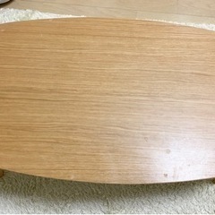 ローテーブル 折りたたみ式 おしゃれ 北欧　中古の画像