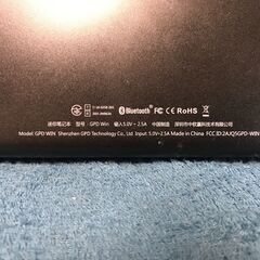 [取引相手確定済] GPD Win初代　5.5インチ ウルトラモバイルパソコンの画像